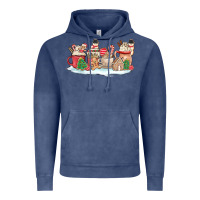 Vintage Denim christmas cookie coffe cups Vintage Hoodie - MaliasSmallBusiness