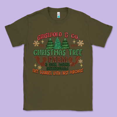 Griswold Christmas Tree Farm Classic Tee Designed By Maliassmallbusiness
