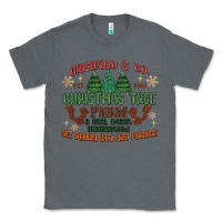 Charcoal Heather griswold christmas tree farm Classic Tee - MaliasSmallBusiness