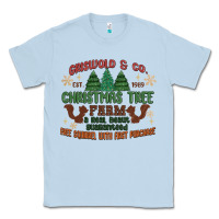 Dusty Blue griswold christmas tree farm Classic Tee - MaliasSmallBusiness