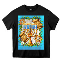 Black candlestick with parchment Heavy Core Tee - AdoDesignShop
