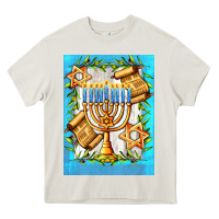 Cream candlestick with parchment Heavy Core Tee - AdoDesignShop