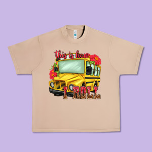 This Is How I Roll Urban Heavy Tee Designed By Nancycooperartshop