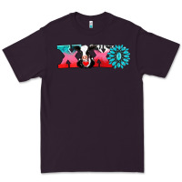 Plum xoxo with cow Premium Tee - AdoDesignShop