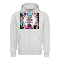 Dove Grey i'm sorry if you find my resting bitchface intimid Zipper Hoodie - TumblerDesignByShophia