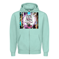 Seafoam i'm sorry if you find my resting bitchface intimid Zipper Hoodie - TumblerDesignByShophia
