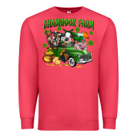 Cardinal Shamrock farm Premium Sweatshirt - CowGirlArtShop
