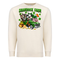 Sandshell Shamrock farm Premium Sweatshirt - CowGirlArtShop