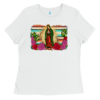 White western our lady of guadalupe Ladies Tee - JahusDesignShop