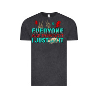 Vintage Black everyone was thinking it i just said Vintage Tee - NancyCooperArtShop