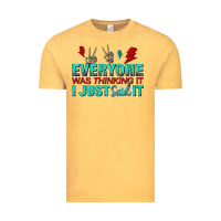 Vintage Mustard everyone was thinking it i just said Vintage Tee - NancyCooperArtShop