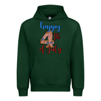 Forest Green happy 4th of july Urban Hoodie - BundleAndBundleShop