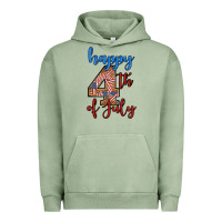 Pigment Oil Green happy 4th of july Urban Hoodie - BundleAndBundleShop
