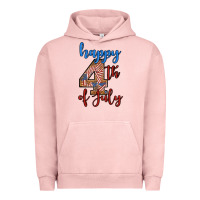 Pigment Salmon happy 4th of july Urban Hoodie - BundleAndBundleShop
