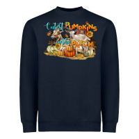 Navy cutest pumpkins in the patch Heavyweight Sweatshirt - LillyAllenDesigns