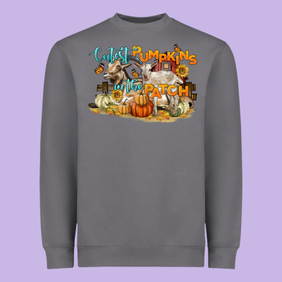 Cutest Pumpkins In The Patch Heavyweight Sweatshirt Designed By Lillyallendesigns