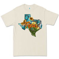Bone western texas map Premium Tee - AdoDesignShop