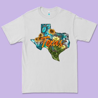 Western Texas Map Premium Tee Designed By Adodesignshop