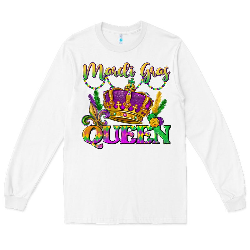 Mardi Gras Queen Long Sleeve Tee by LillyAllenDesigns | Teevron