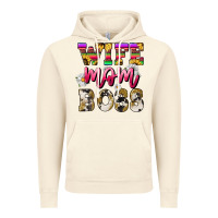 Vintage Artic wife mom boss daisy Vintage Hoodie - NancyCooperArtShop