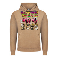 Vintage Coffee wife mom boss daisy Vintage Hoodie - NancyCooperArtShop