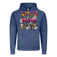 Vintage Denim wife mom boss daisy Vintage Hoodie - NancyCooperArtShop
