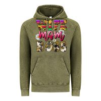 Vintage Olive wife mom boss daisy Vintage Hoodie - NancyCooperArtShop