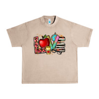 French Oak love teacher Urban Heavy Tee - NancyCooperArtShop