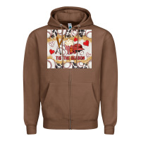 Chestnut tis' the season with cowhide tumbler tbs Zipper Hoodie - TumblerDesignByShophia