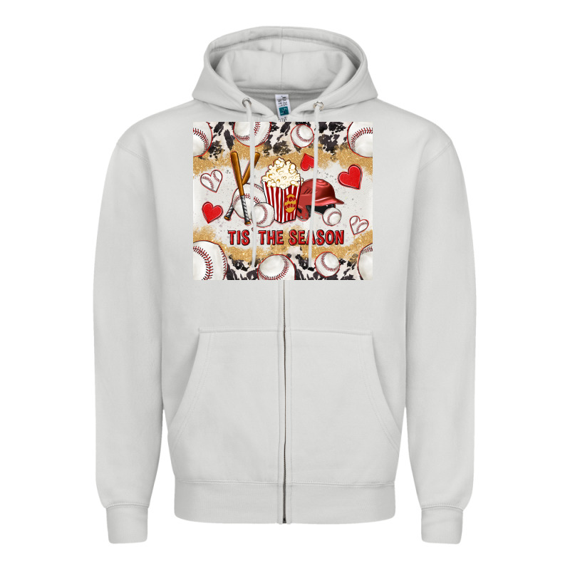 Tis' The Season With Cowhide Tumbler Tbs Zipper Hoodie by TumblerDesignByShophia | Teevron