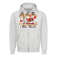 Dove Grey tis' the season with cowhide tumbler tbs Zipper Hoodie - TumblerDesignByShophia