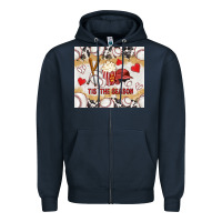 Navy tis' the season with cowhide tumbler tbs Zipper Hoodie - TumblerDesignByShophia