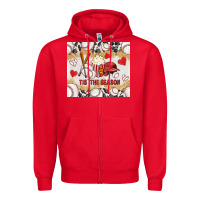 Red tis' the season with cowhide tumbler tbs Zipper Hoodie - TumblerDesignByShophia