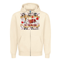 Sandshell tis' the season with cowhide tumbler tbs Zipper Hoodie - TumblerDesignByShophia