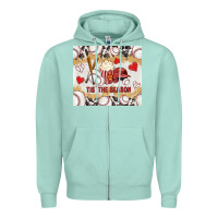 Seafoam tis' the season with cowhide tumbler tbs Zipper Hoodie - TumblerDesignByShophia