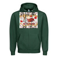 Sports Green tis' the season with cowhide tumbler tbs Zipper Hoodie - TumblerDesignByShophia