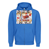 True Royal tis' the season with cowhide tumbler tbs Zipper Hoodie - TumblerDesignByShophia