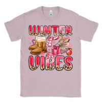 Lilac pink winter vibes Classic Tee - MaliasSmallBusiness