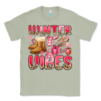 Matcha pink winter vibes Classic Tee - MaliasSmallBusiness