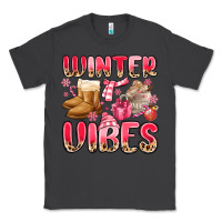 Smoke pink winter vibes Classic Tee - MaliasSmallBusiness