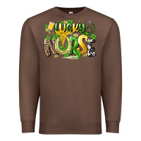 Chestnut lucky nurse St. Patrick's Premium Sweatshirt - HowdyJamesFarm