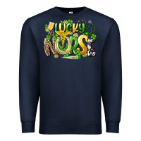 Navy lucky nurse St. Patrick's Premium Sweatshirt - HowdyJamesFarm
