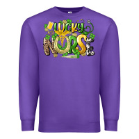 Purple lucky nurse St. Patrick's Premium Sweatshirt - HowdyJamesFarm