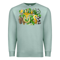 Seafoam lucky nurse St. Patrick's Premium Sweatshirt - HowdyJamesFarm