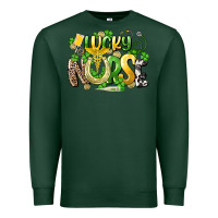 Sports Green lucky nurse St. Patrick's Premium Sweatshirt - HowdyJamesFarm