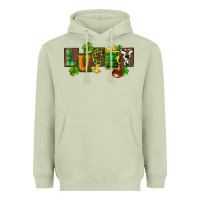 Matcha Western lucky St. Patrick's Day Heavyweight Hoodie - CowGirlArtShop