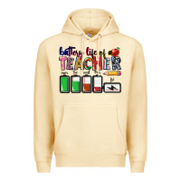 Pina Colada Battery life of a Teacher Premium Hoodie - CowGirlArtShop
