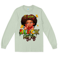 Matcha i am black history juneteenth Long Sleeve Tee - LillyAllenDesigns
