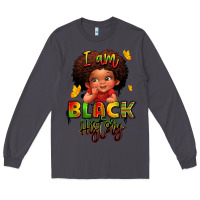 Smoke i am black history juneteenth Long Sleeve Tee - LillyAllenDesigns