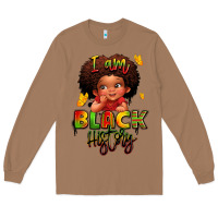 Toasted Coconut i am black history juneteenth Long Sleeve Tee - LillyAllenDesigns